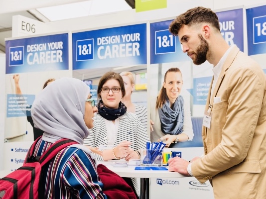 Studierende im Gespräch