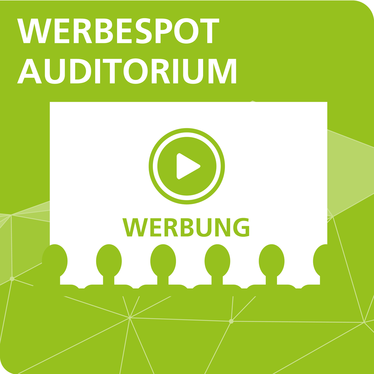 Werbespot Auditorium